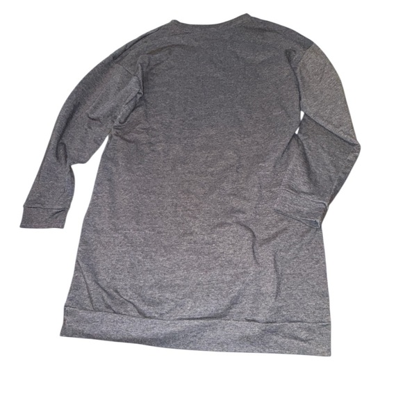 Charcoal Long Sleeve Dress for Women - Picture 6 of 6